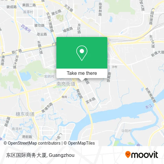 东区国际商务大厦 map