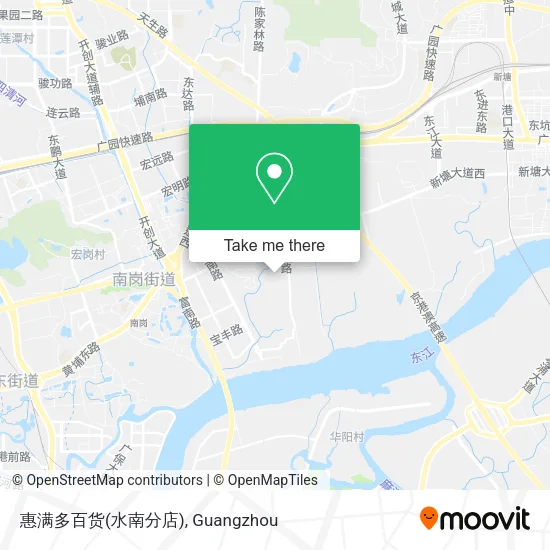 惠满多百货(水南分店) map