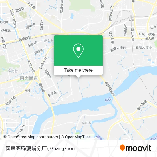 国康医药(夏埔分店) map