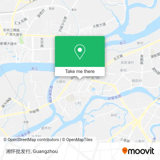 湘怀批发行 map