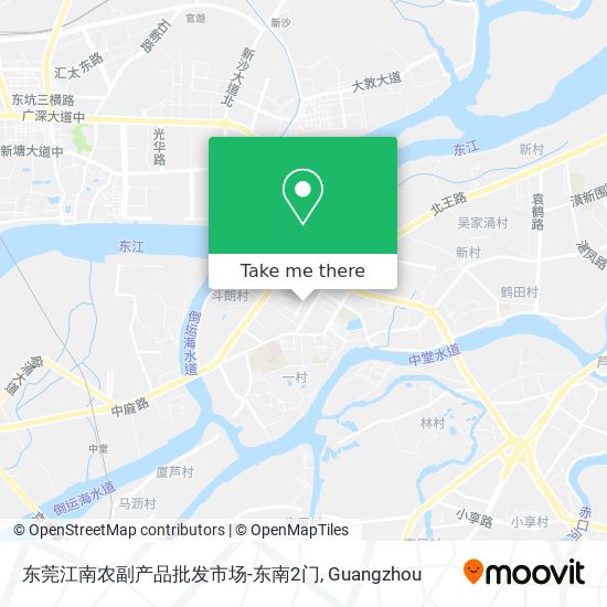 东莞江南农副产品批发市场-东南2门 map