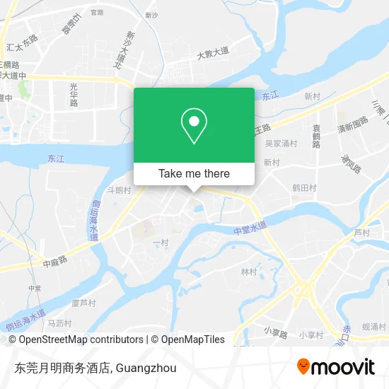 东莞月明商务酒店 map