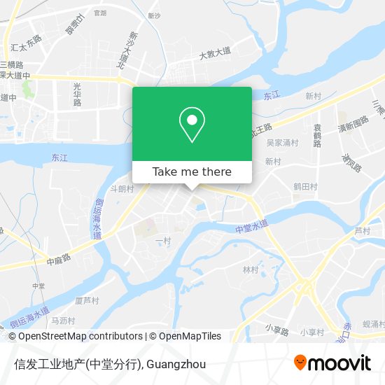 信发工业地产(中堂分行) map