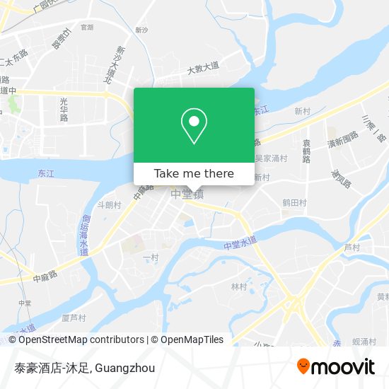 泰豪酒店-沐足 map