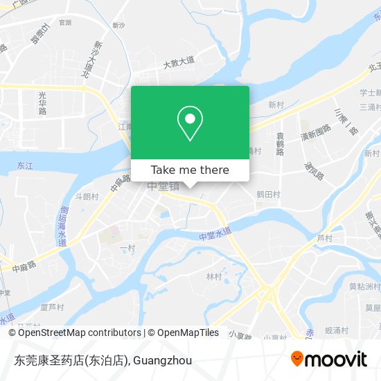 东莞康圣药店(东泊店) map