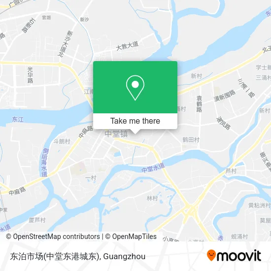 东泊市场(中堂东港城东) map