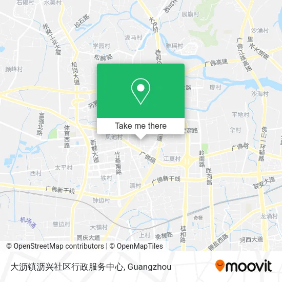 大沥镇沥兴社区行政服务中心 map