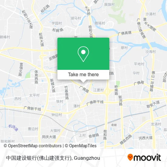 中国建设银行(佛山建强支行) map