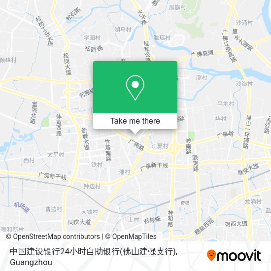 中国建设银行24小时自助银行(佛山建强支行) map