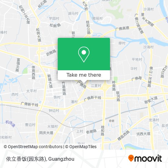 依立香饭(园东路) map