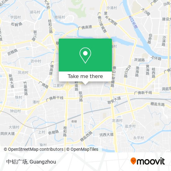 中铝广场 map