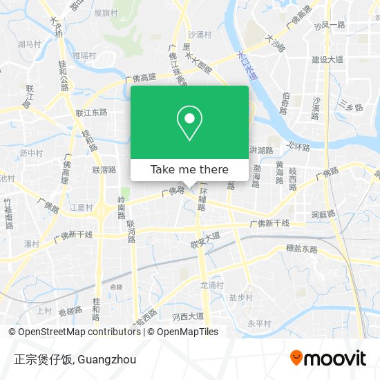 正宗煲仔饭 map