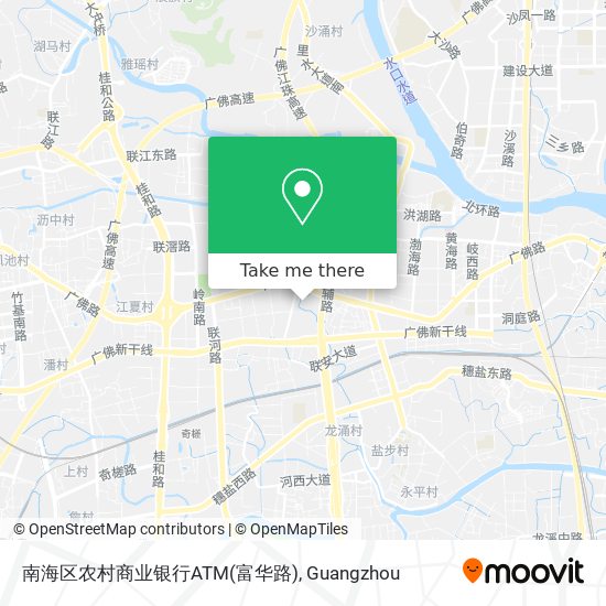 南海区农村商业银行ATM(富华路) map