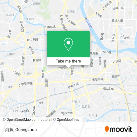 灿辉 map