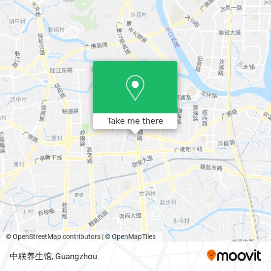 中联养生馆 map