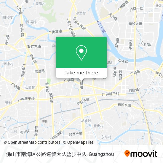 佛山市南海区公路巡警大队盐步中队 map