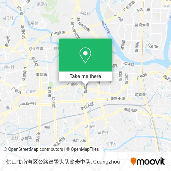 佛山市南海区公路巡警大队盐步中队 map