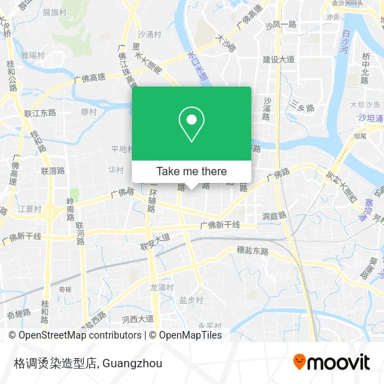 格调烫染造型店 map