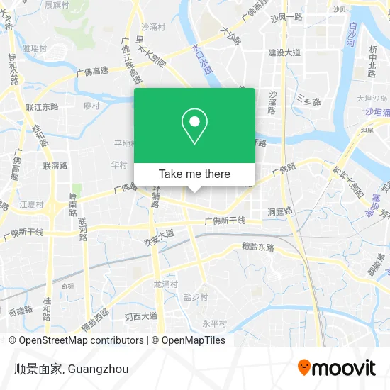 顺景面家 map
