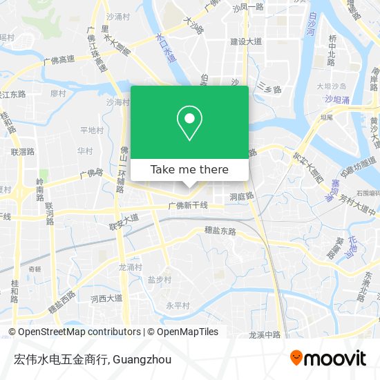 宏伟水电五金商行 map