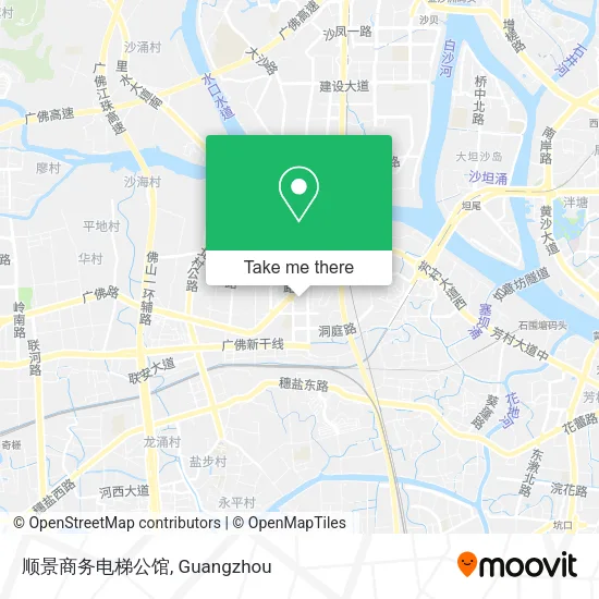 顺景商务电梯公馆 map