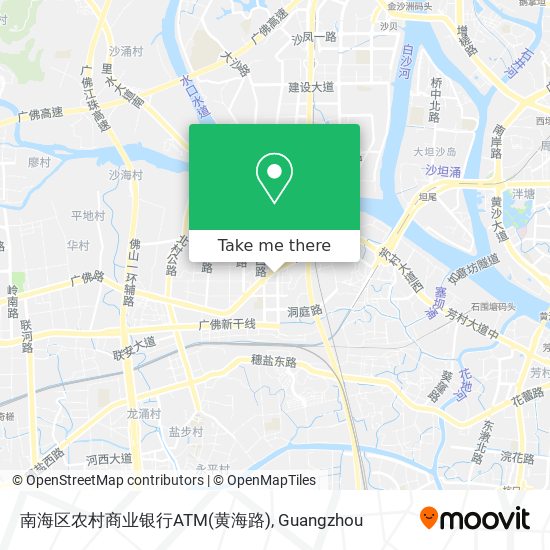 南海区农村商业银行ATM(黄海路) map
