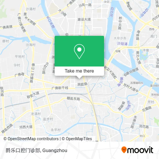 爵乐口腔门诊部 map