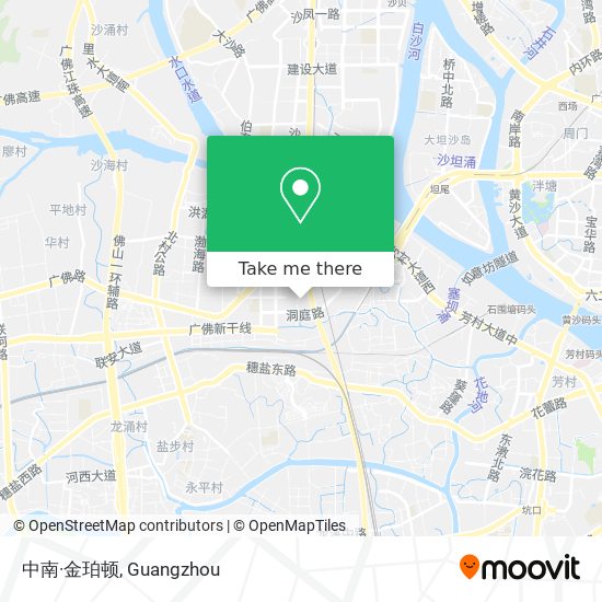 中南·金珀顿 map