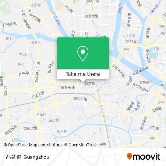 品茶道 map