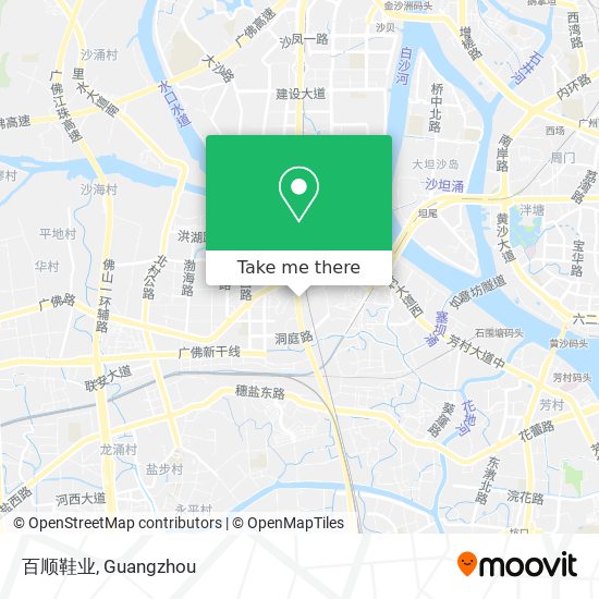 百顺鞋业 map