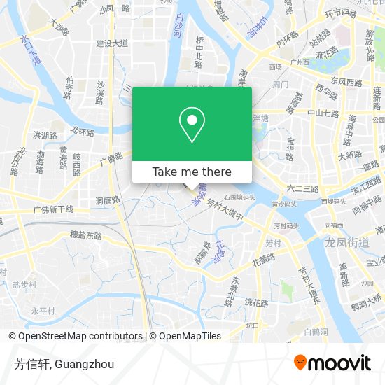 芳信轩 map