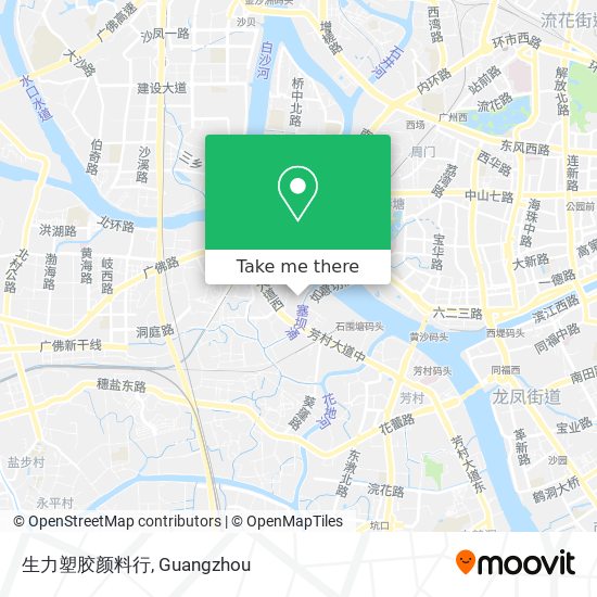 生力塑胶颜料行 map