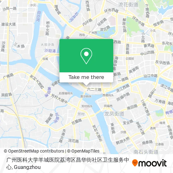 广州医科大学羊城医院荔湾区昌华街社区卫生服务中心 map