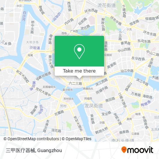 三甲医疗器械 map