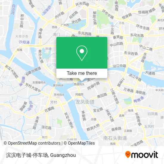 滨滨电子城-停车场 map