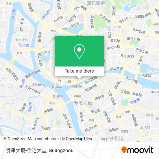 侨康大厦-住宅大堂 map