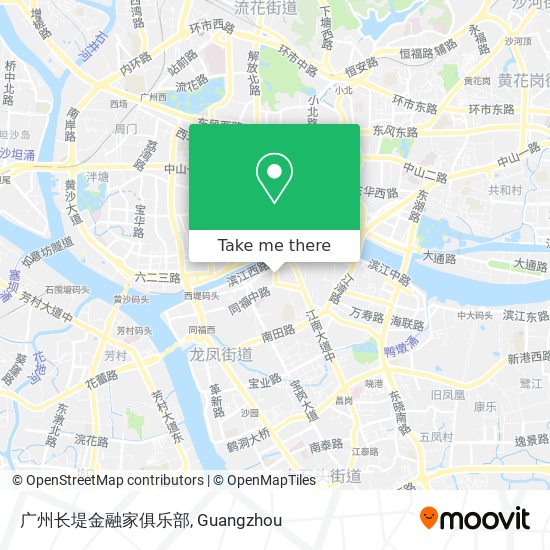 广州长堤金融家俱乐部 map