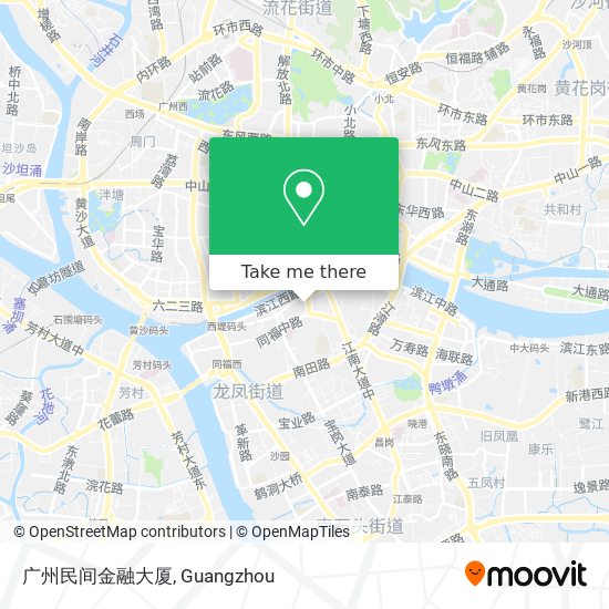 广州民间金融大厦 map