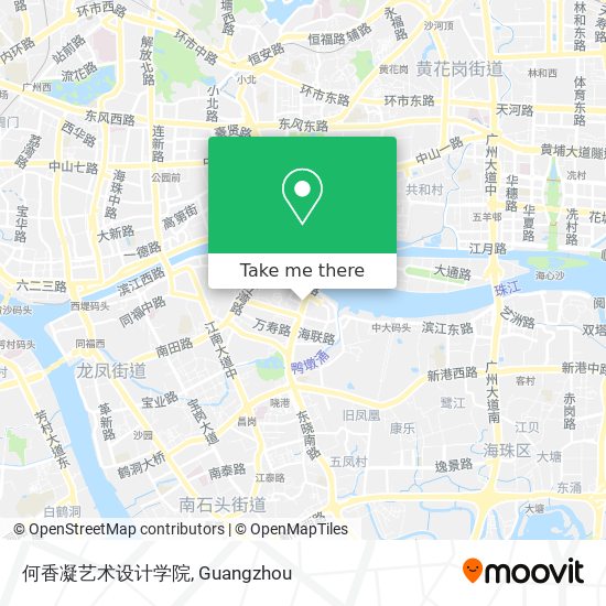 何香凝艺术设计学院 map