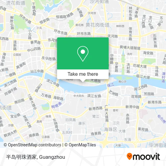 半岛明珠酒家 map