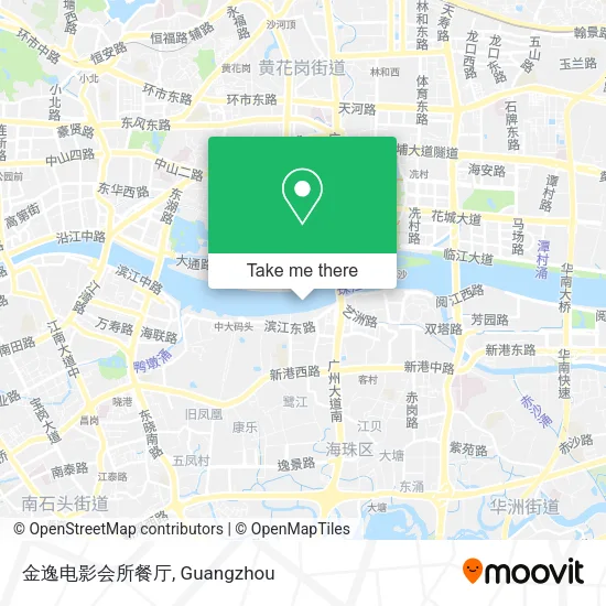 金逸电影会所餐厅 map