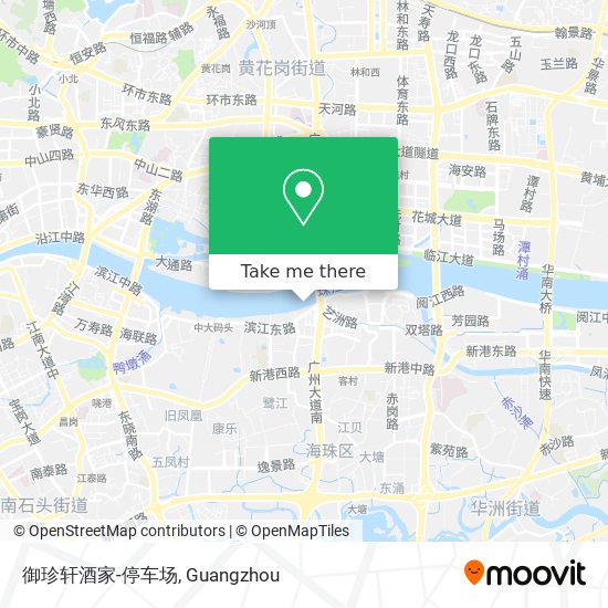 御珍轩酒家-停车场 map