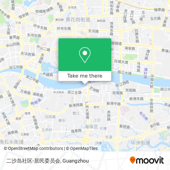 二沙岛社区-居民委员会 map