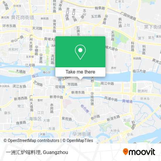 一洲汇炉端料理 map