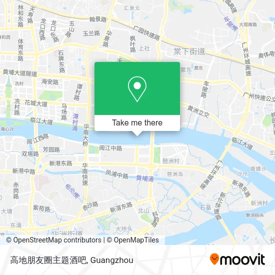 高地朋友圈主题酒吧 map