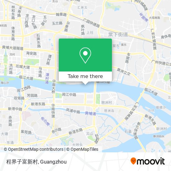 程界子富新村 map