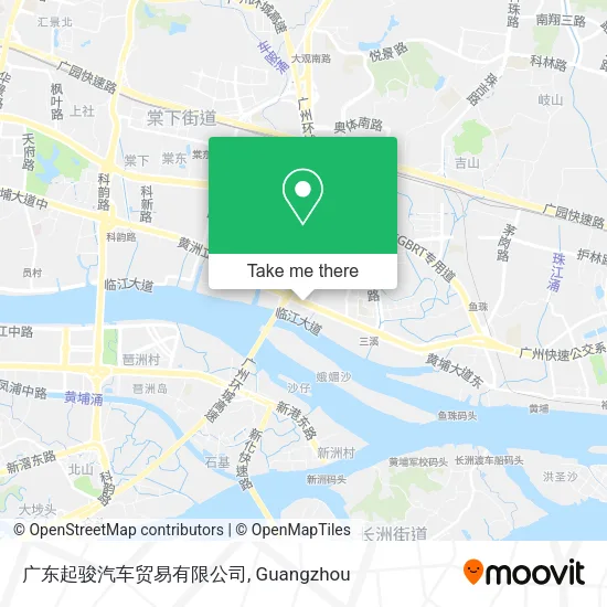 广东起骏汽车贸易有限公司 map