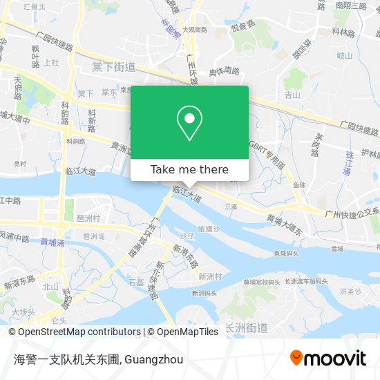 海警一支队机关东圃 map