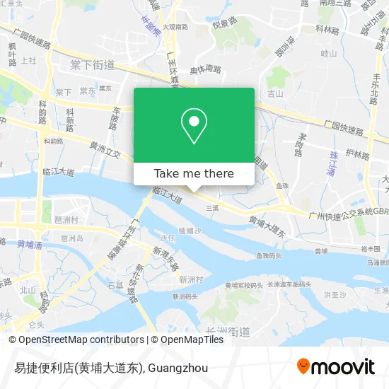 易捷便利店(黄埔大道东) map