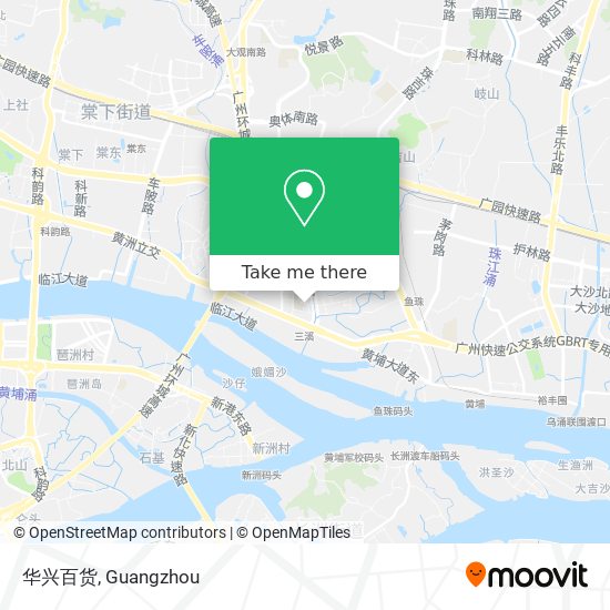 华兴百货 map